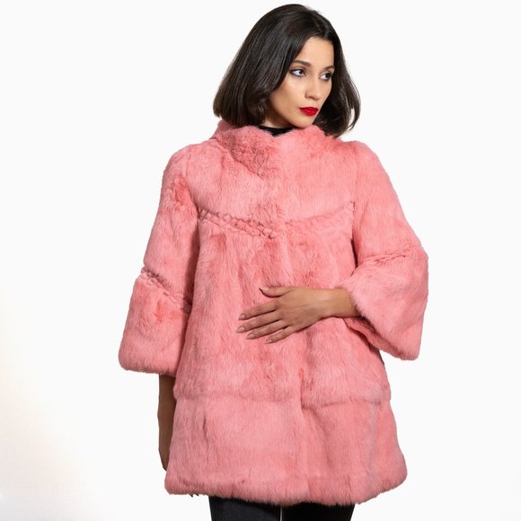 Pink Rabbit Swing Coat - Picture 4 of 4